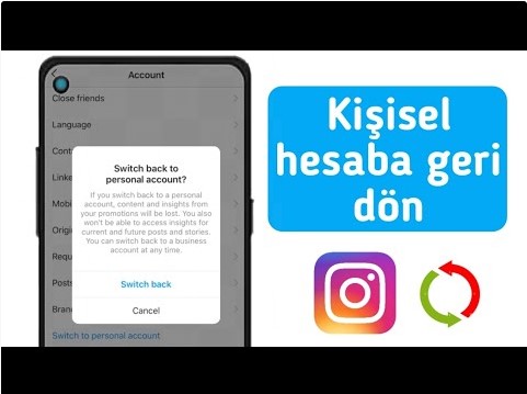 Instagram'da işletme hesabından kişisel hesaba nasıl geçilir - featured image