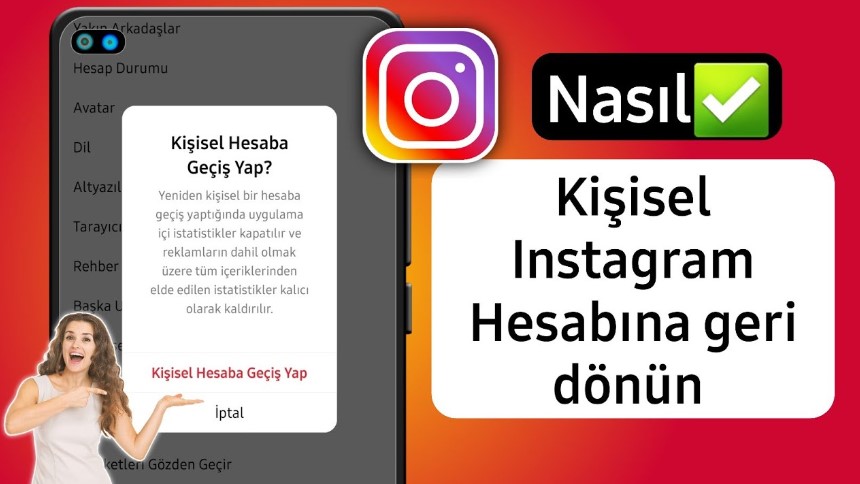 Instagram'da İşletme Hesabından Kişisel Hesaba Nasıl Geçilir? (2024 Güncel Rehber) 1 Instagram'da işletme hesabından kişisel hesaba nasıl geçilir